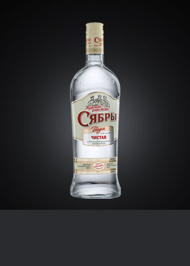 Vodka SYABRY design.