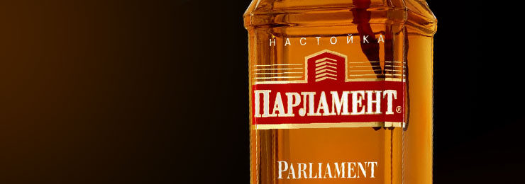 Vodka PARLIAMENT design.