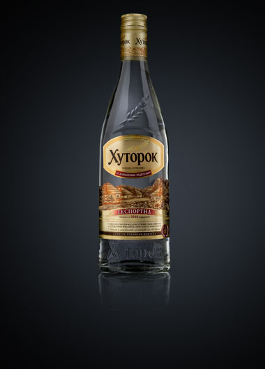 Vodka HUTOROK design.