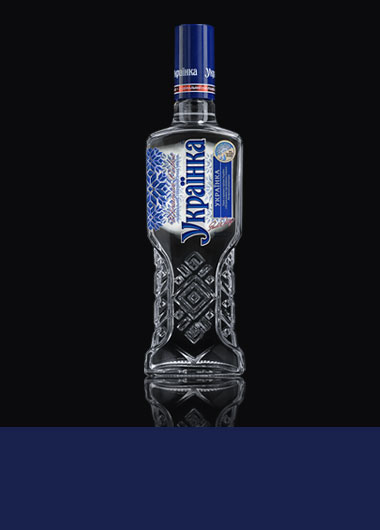 Vodka UKRAINKA design.