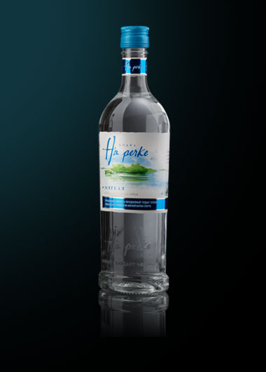 Vodka NA RECHKE design.